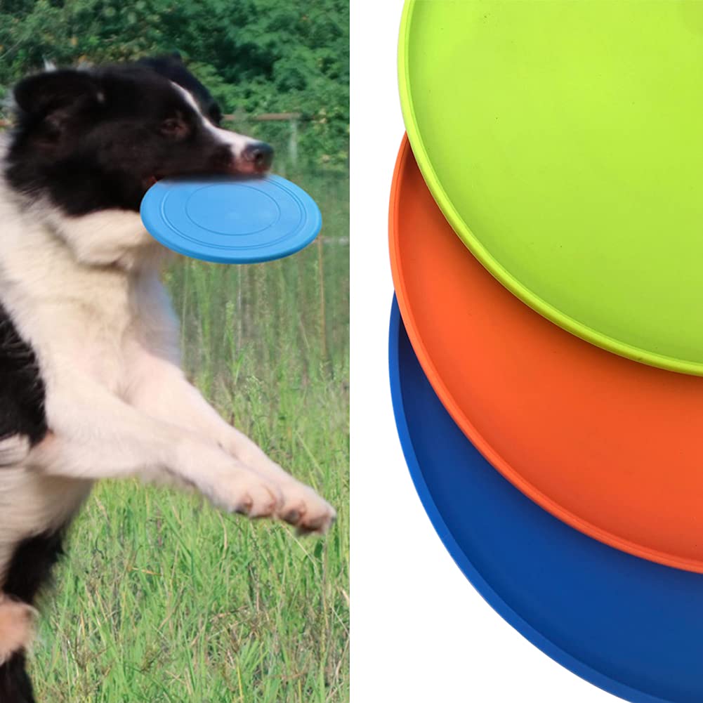 XIGOU dog flying disc durable toy built for rough play