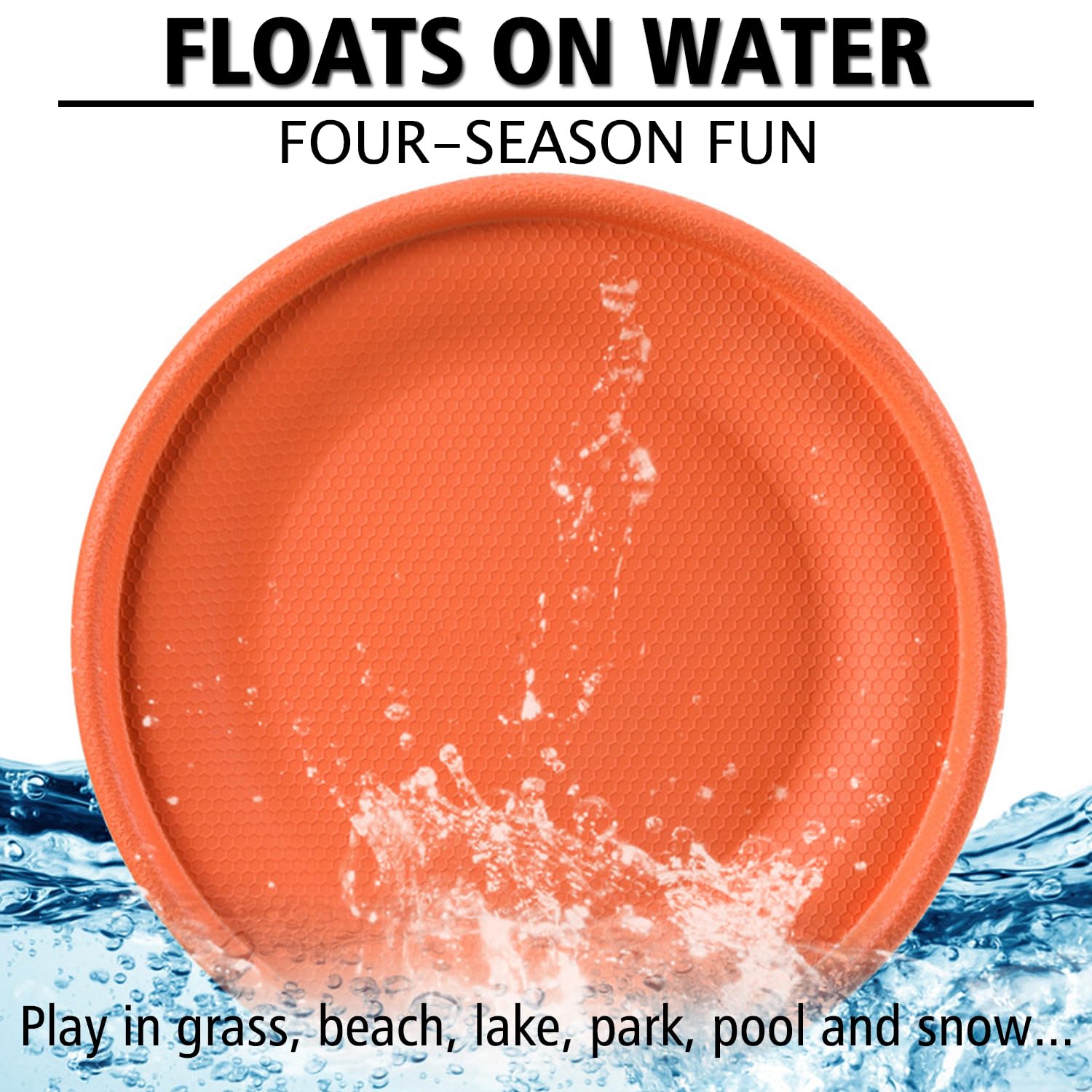 XIGOU disc floats for water play and beach retrieves