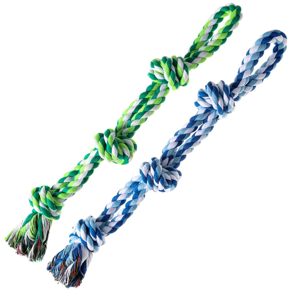 XIGOU dog rope toy pack 1 for powerful chewers promotes interactive tug play and boredom relief