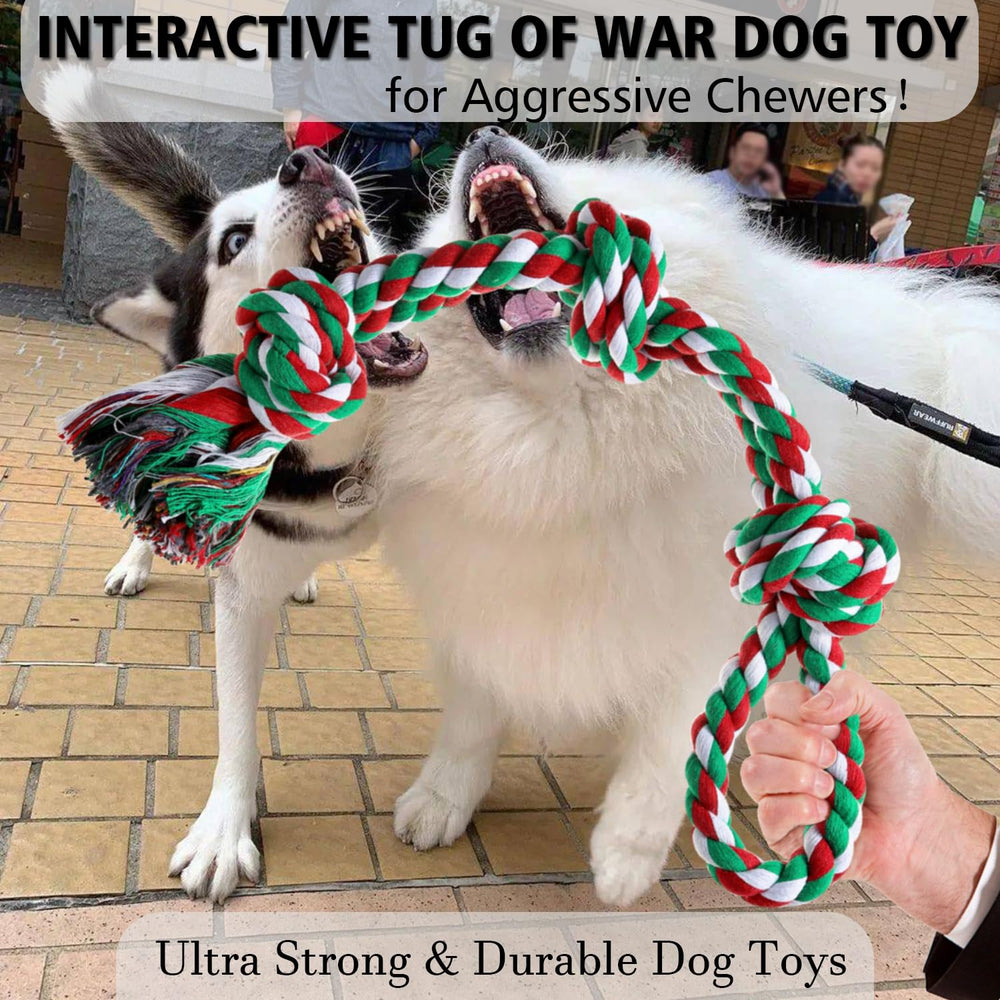 XIGOU rope toy boredom-relief keeps dogs mentally engaged during solo play.
