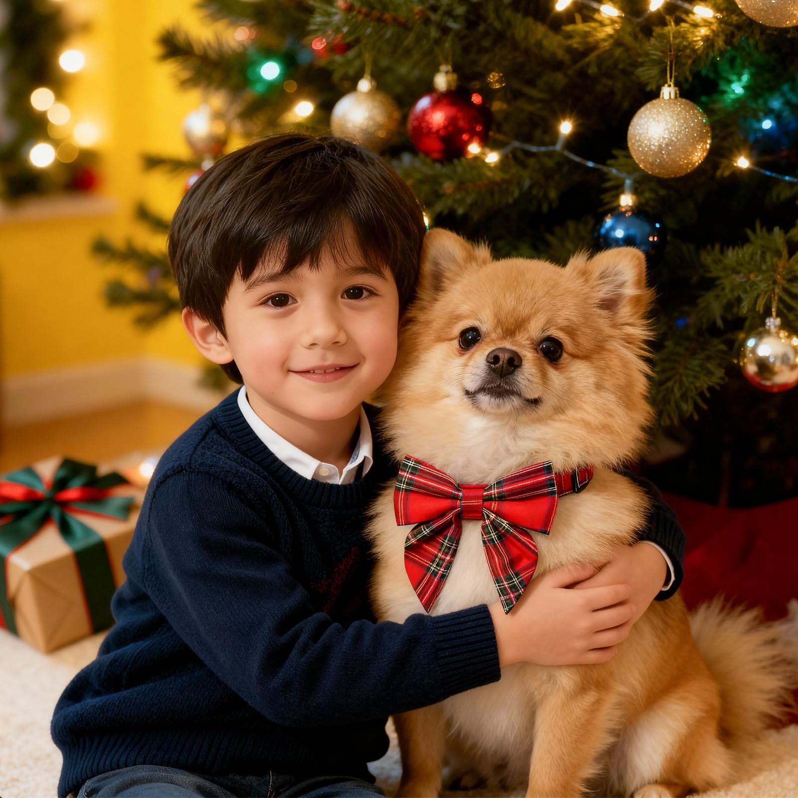 XIGOUPT dogs wearing Christmas party outfits create festive photo moments.
