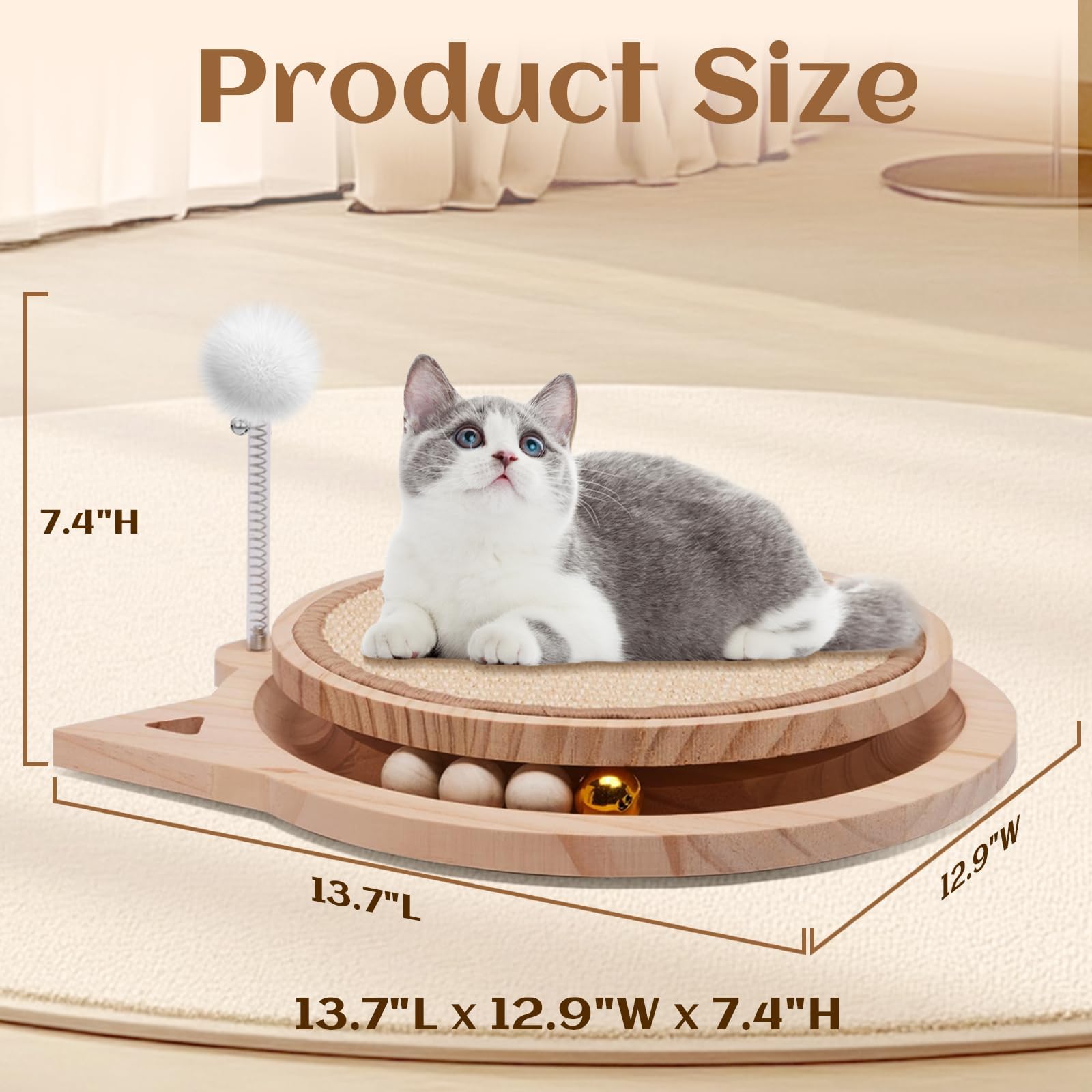 Xihan easy-assembly cat toy—quick setup for instant playtime with pets.