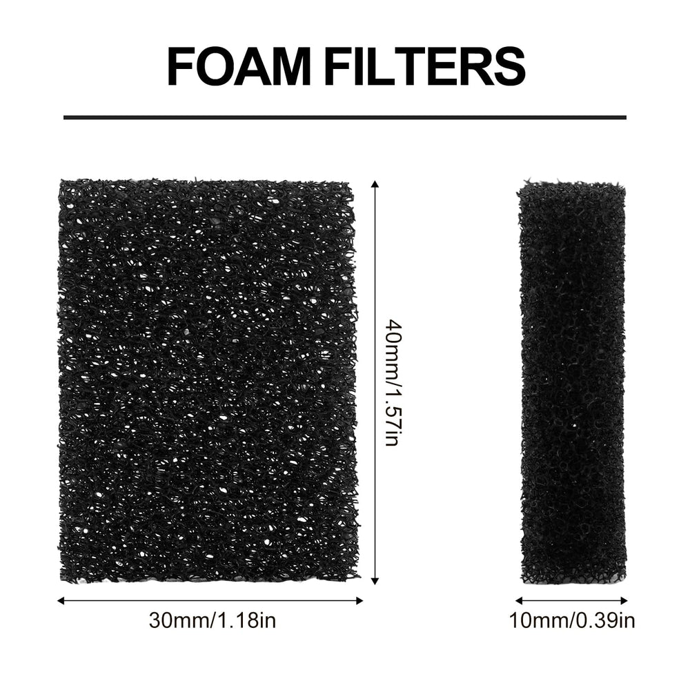 XIHIRCD easy-install filter demonstrates quick swap to maintain clean fountain water