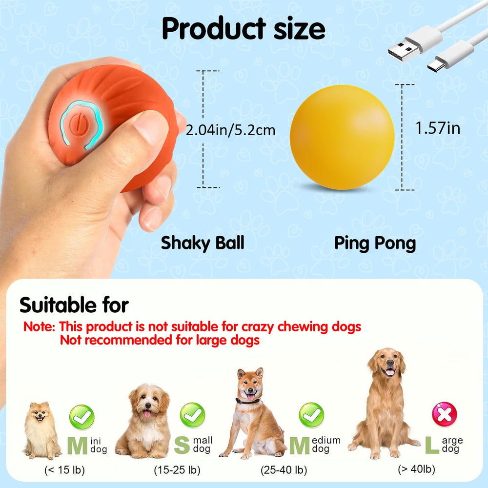 Xihongshi Shaky Ball activation switch enables simple control during games.