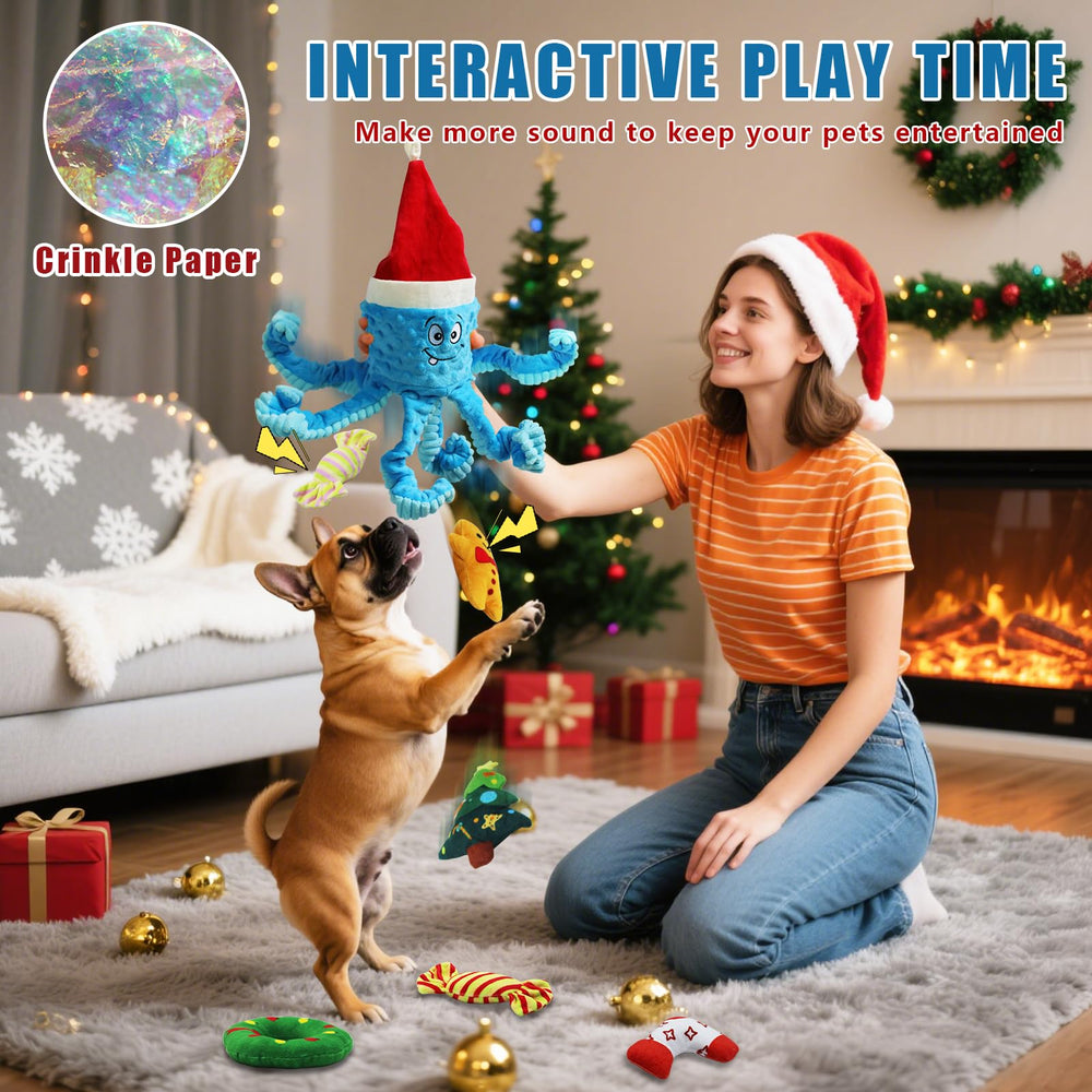 XIHULGJIN durable flannelette dog toy highlighting safe materials