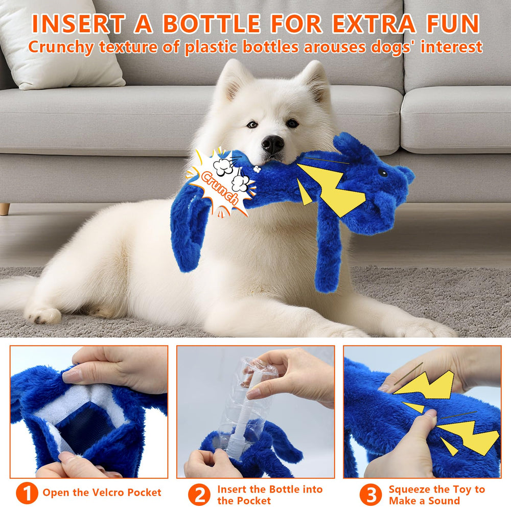 XIHULGJIN puppy toy bottle option sparks curiosity during chew sessions