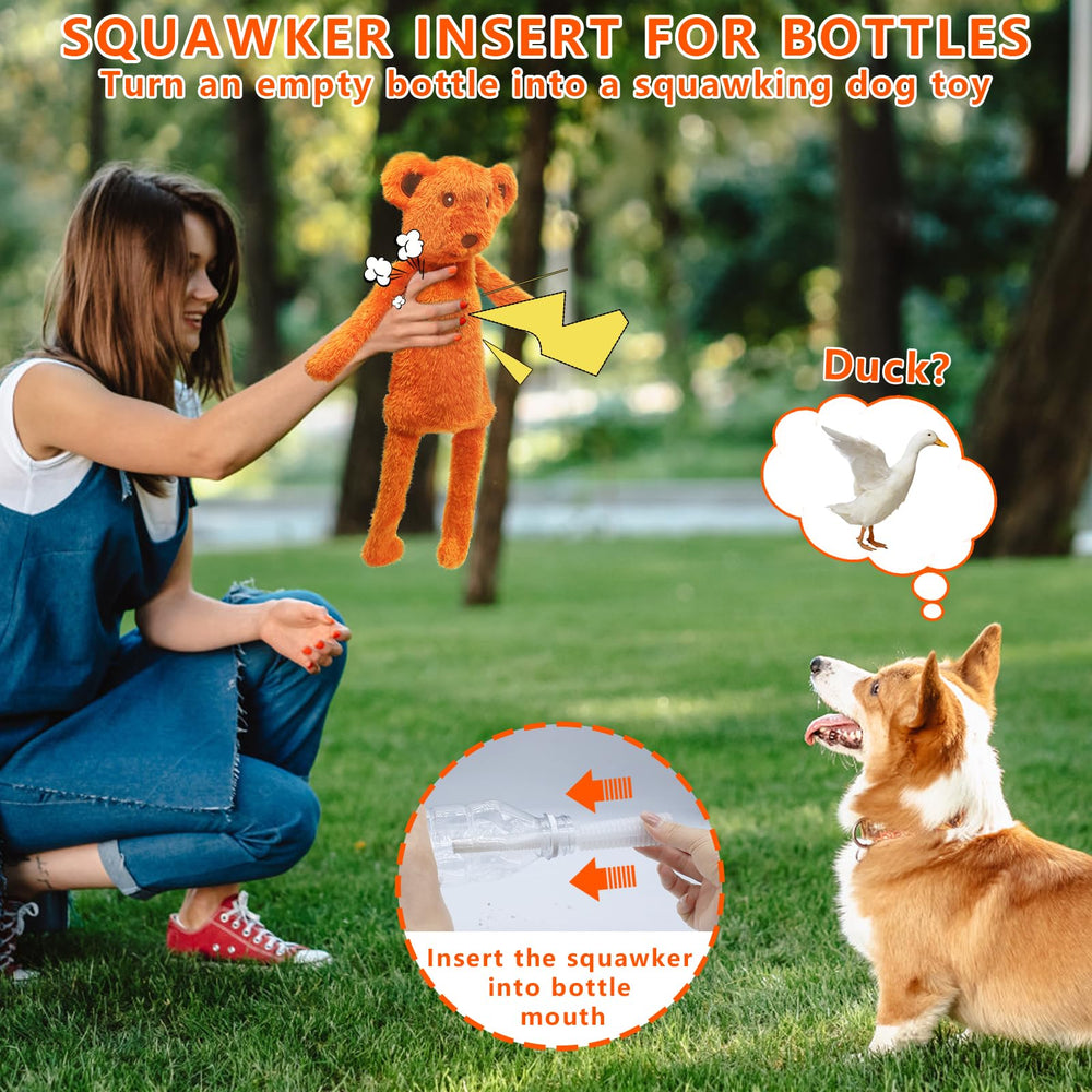 XIHULGJIN puppy toy squeaker included boosts interactive games