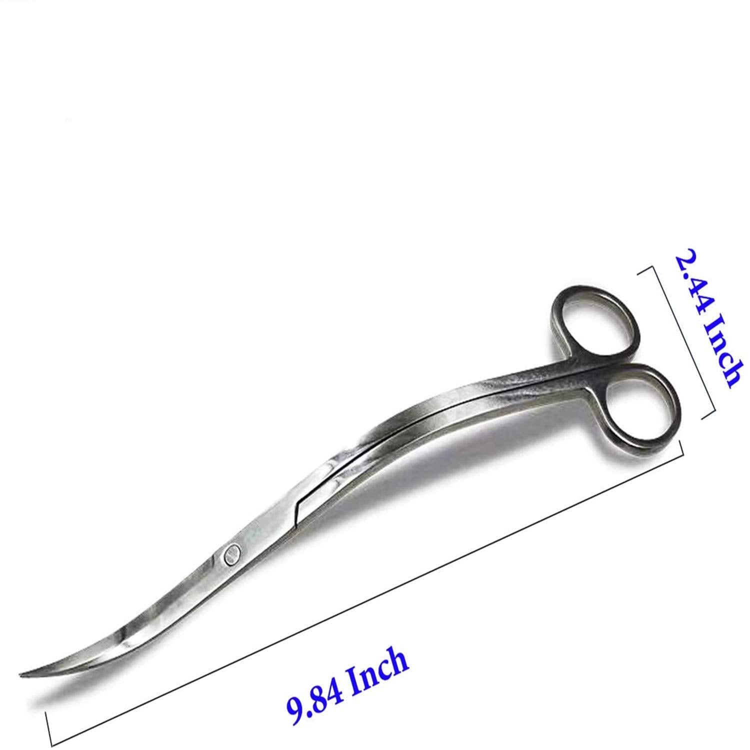 XILEWHZF ambidextrous aquarium scissors offering comfortable grip for both hands
