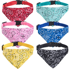 XIMA cat bandana collar in red adds vibrant daily-walk style