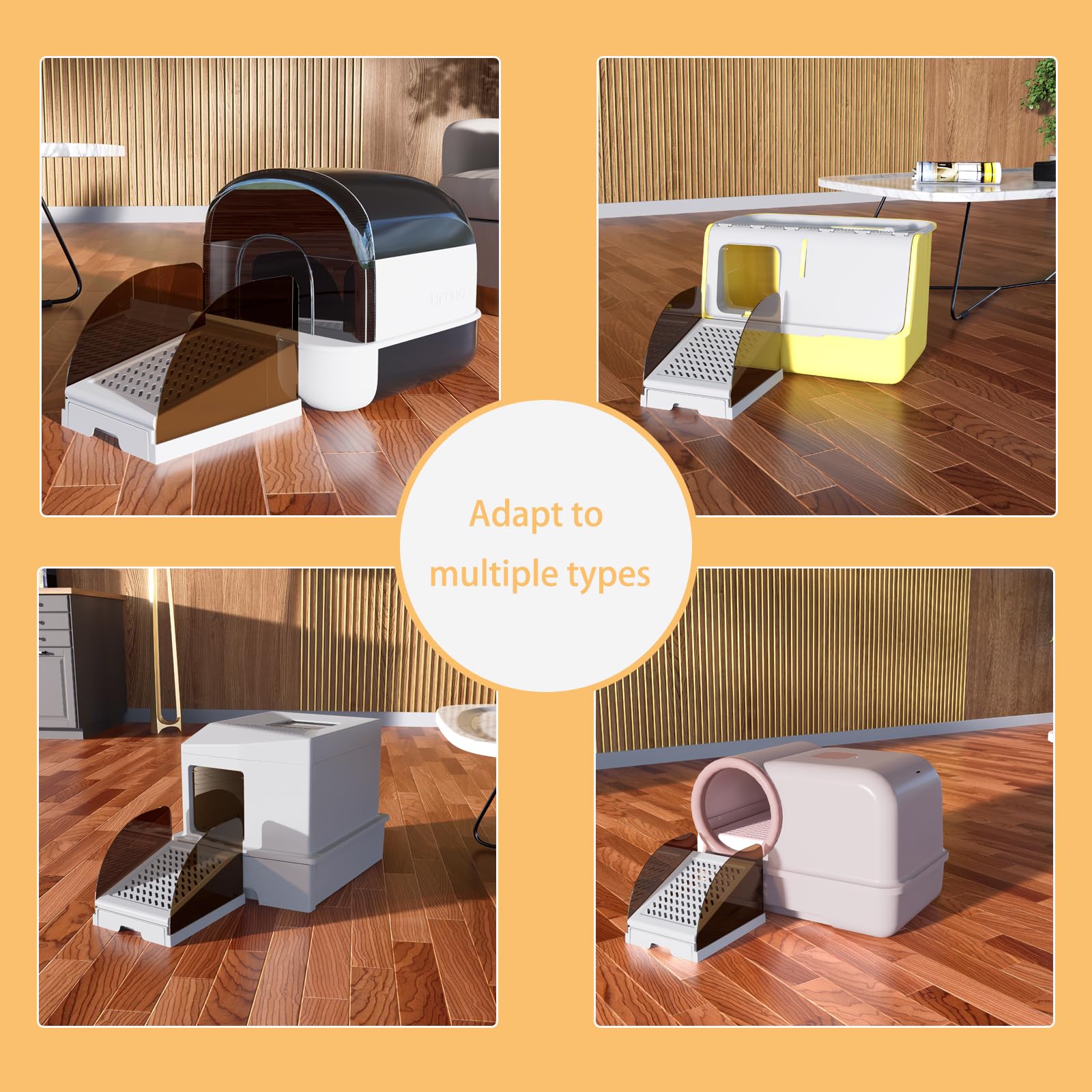 Xinhoonfei-xl-litter-box-big-cat-high-wall provides secure enclosure for big cats