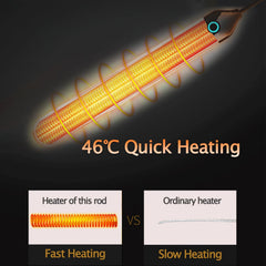 xinXbabe heating stick led indicator shows heat status for safe operation.