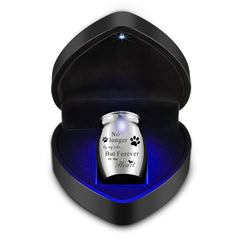 XIUDA mini pet memorial urn for dog ashes with compact design and keepsake appeal