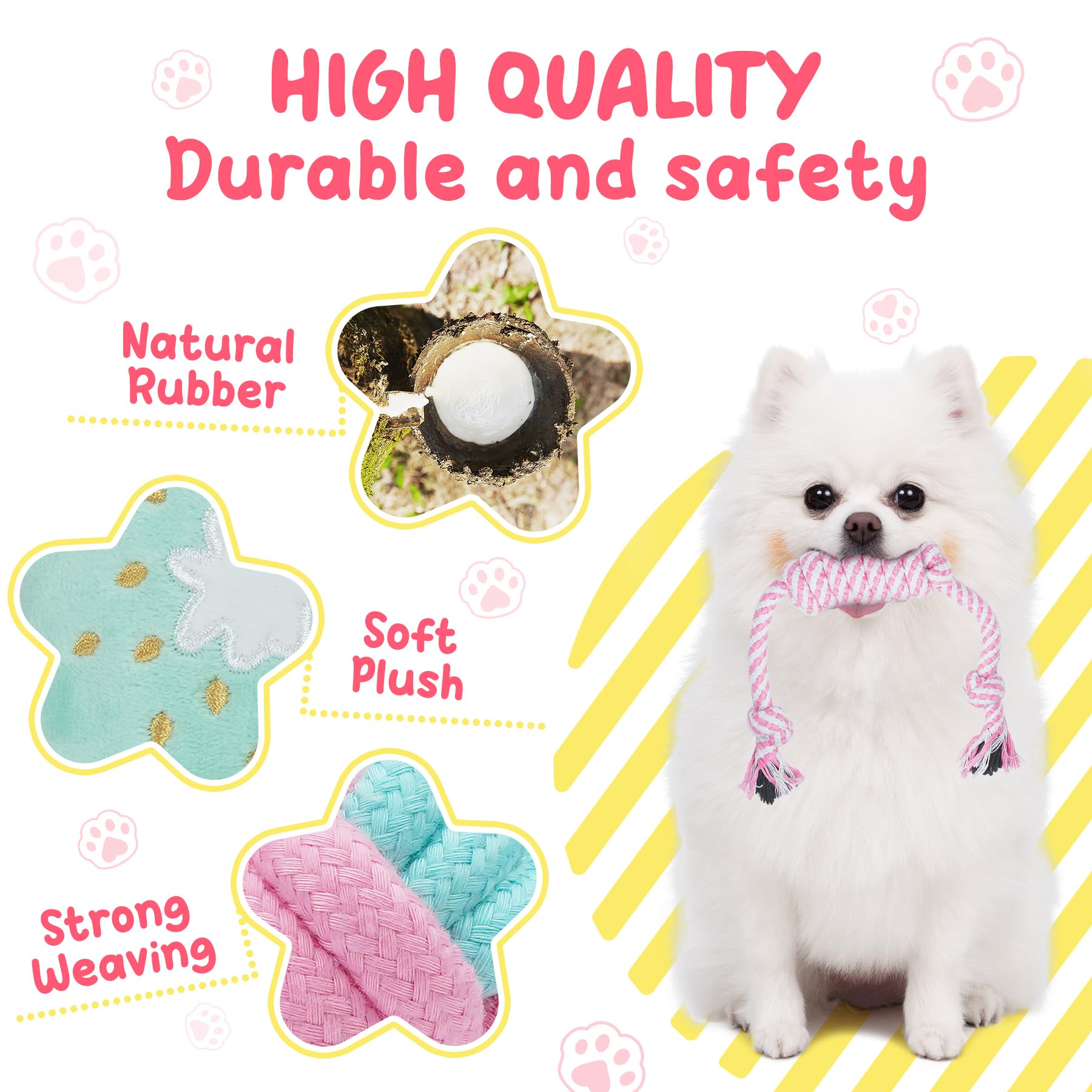 XIUGOAL pink puppy-toys dispenser makes treat-time moments simple