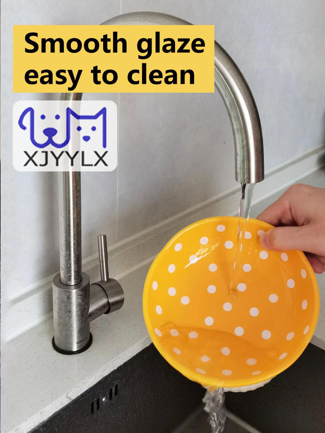 XJYYLX durable ceramic bowls resist stains and scratches for long-lasting use