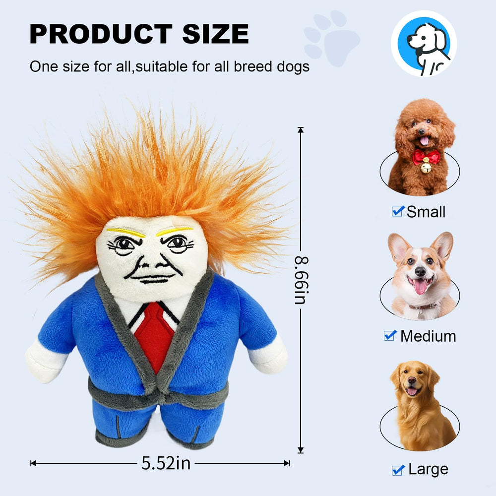 XKCL Squeaky Toy plush exterior ready for interactive bonding and fun.