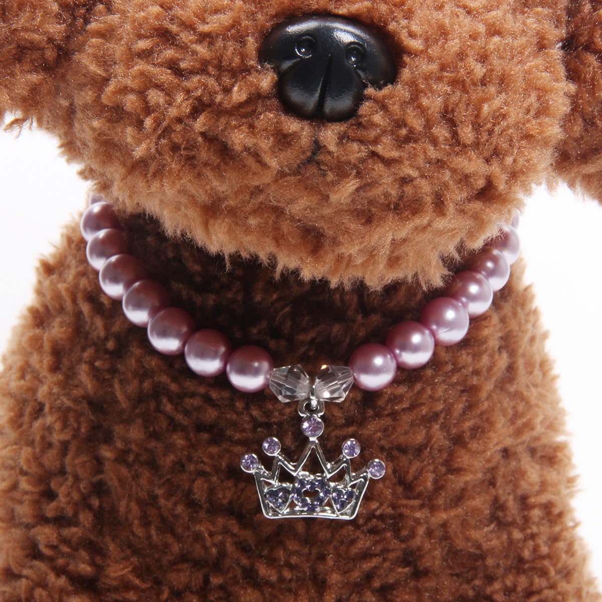 XKSRWE rhinestones dog collar adds sparkle for weekend parties