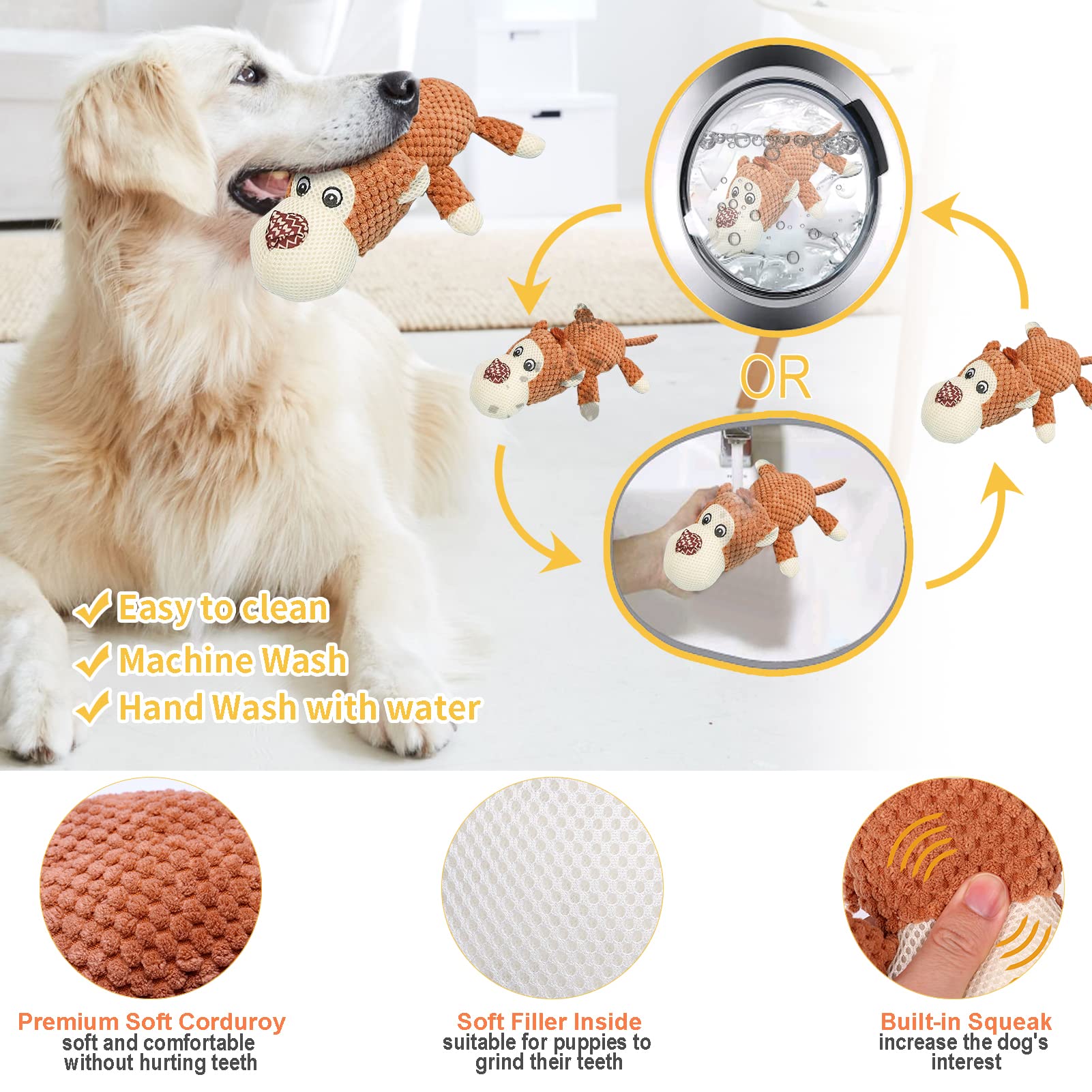 XLMYS dog bone molar stick resists gnawing and supports dental-friendly play