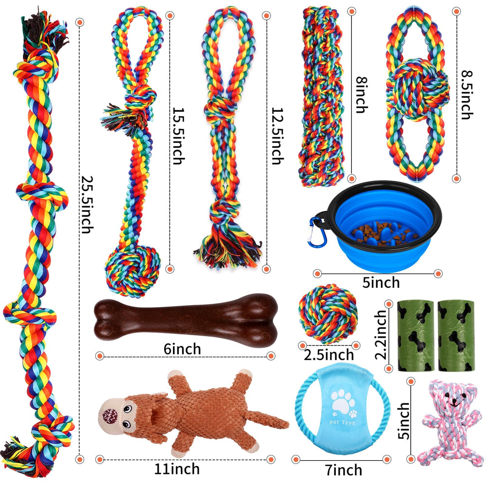 XLMYS complete dog toy set supports daily training and bonding