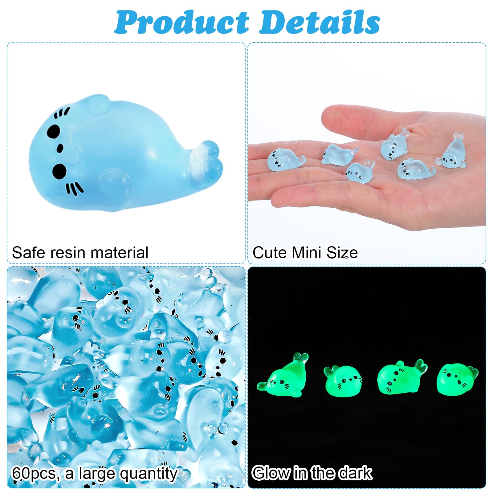 XLIUAX resin-animals-diy-crafts-pack60 enlivens DIY projects with tiny characters