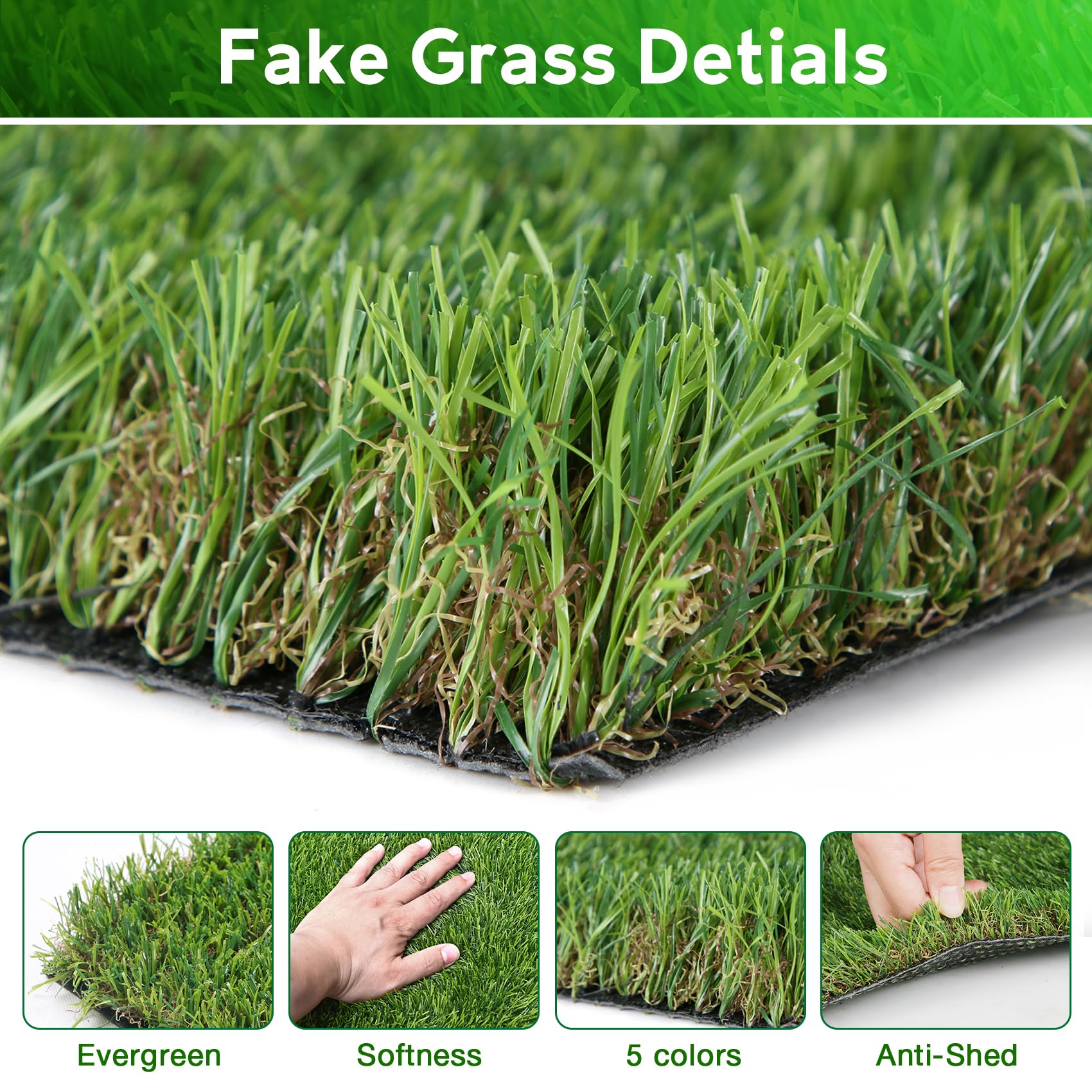 XLX TURF pad in both indoor and outdoor settings, versatile for patios.