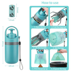 XPAPOV built-in bag dispenser provides ready bags on demand