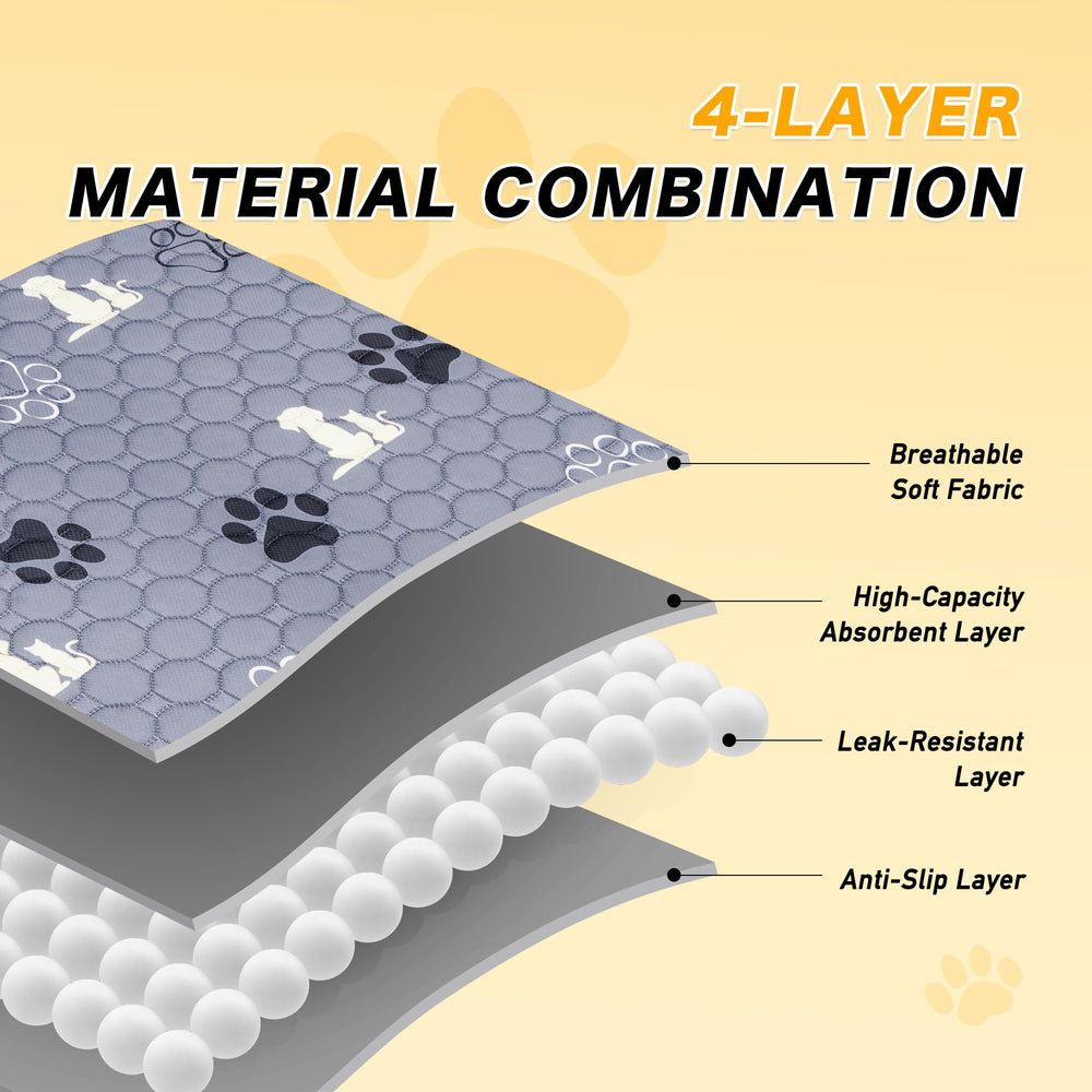 X.P.Made silicone-nonslip-bottom-pad prevents slips on floors and crates.