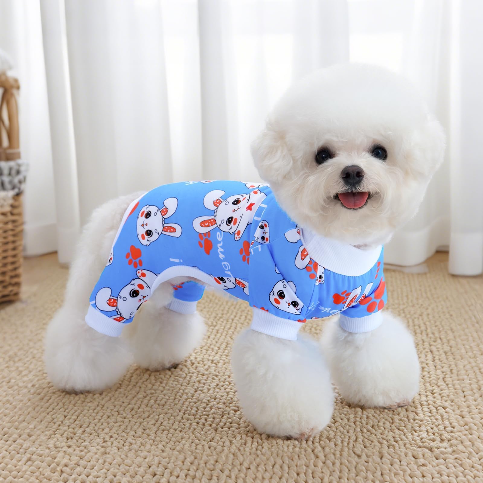 XPUDAC dog-cat pajamas suit multiple occasions for daily wear.