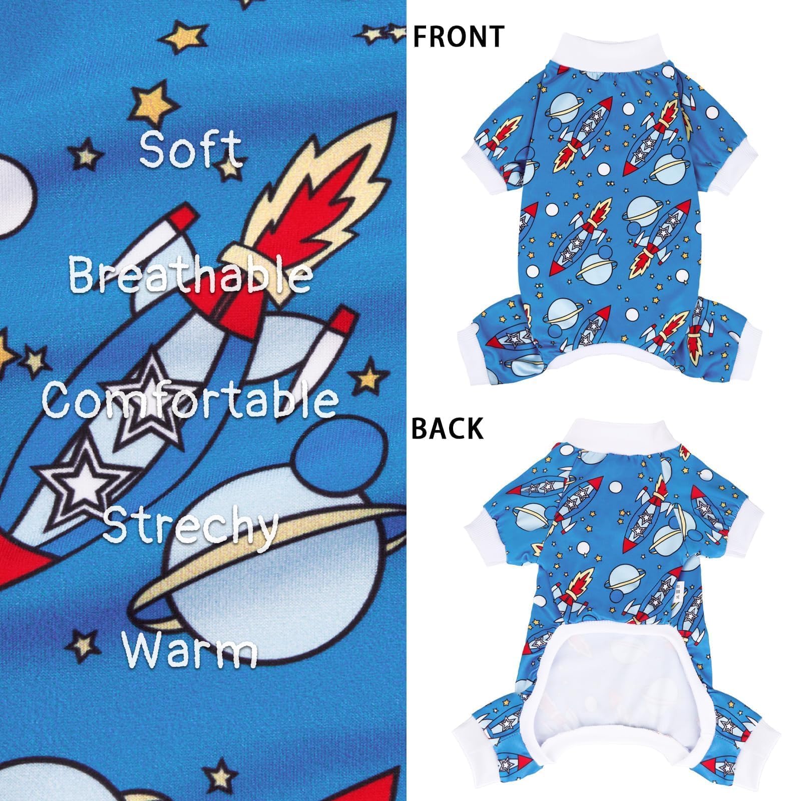 XPUDAC Christmas-style dog pajamas suited for holidays and cozy home gatherings