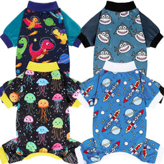 XPUDAC small-dog universe style pajamas offer cozy, playful homewear.