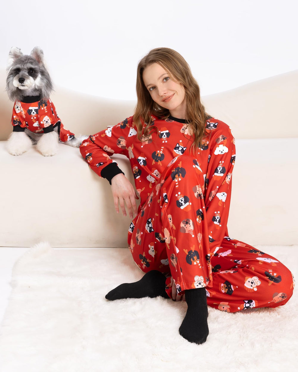 XPUDAC easy-care Christmas pajamas for simple cold-season laundry.
