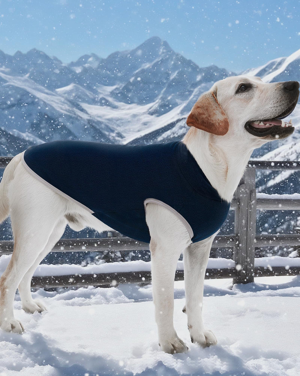 XPUDAC easy-on sleeveless dog sweater, quick outfit changes for busy days.