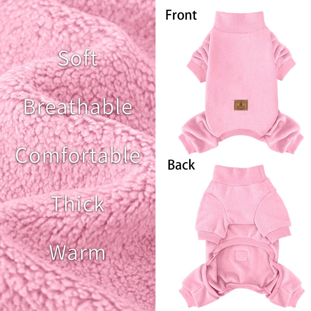 XPUDAC fleece dog pajamas ideal for holiday photoshoots and warmth