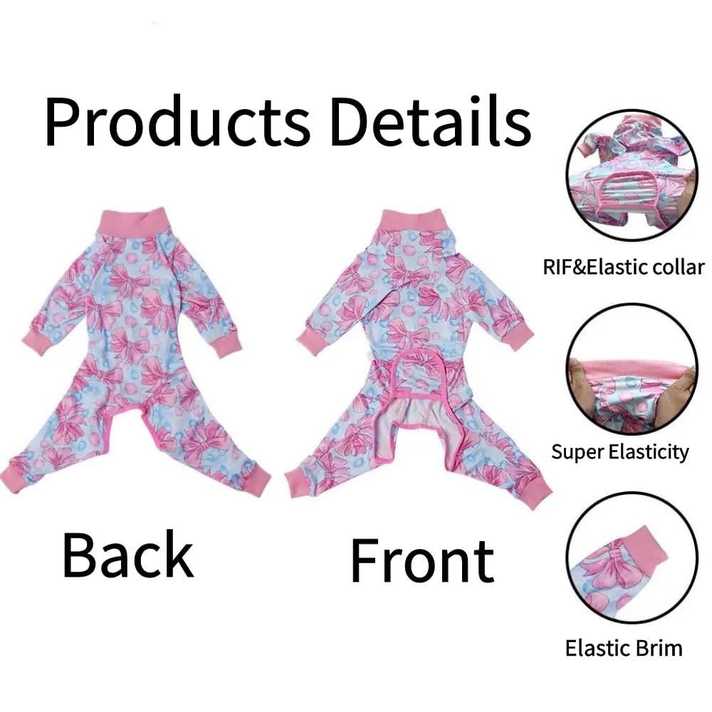 Xqpetlihai recovery shirt offers cone-alternative protection for wounds.