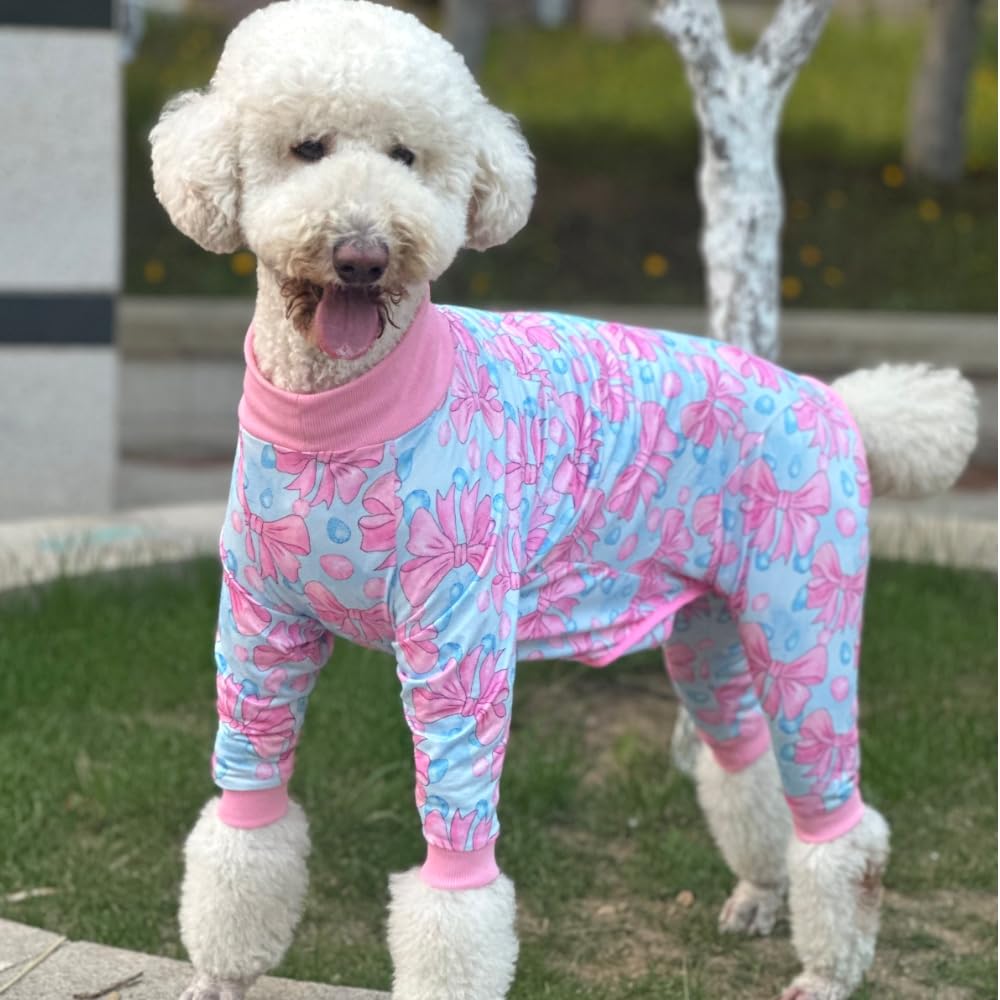 Xqpetlihai recovery shirt designed for medium to large dogs for a better fit.