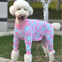 Xqpetlihai recovery shirt designed for medium to large dogs for a better fit.
