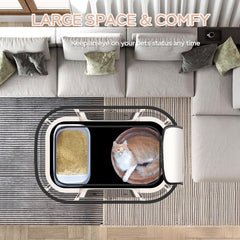 XRG waterproof pad ensures easy cleaning and protection of the bottom surface.