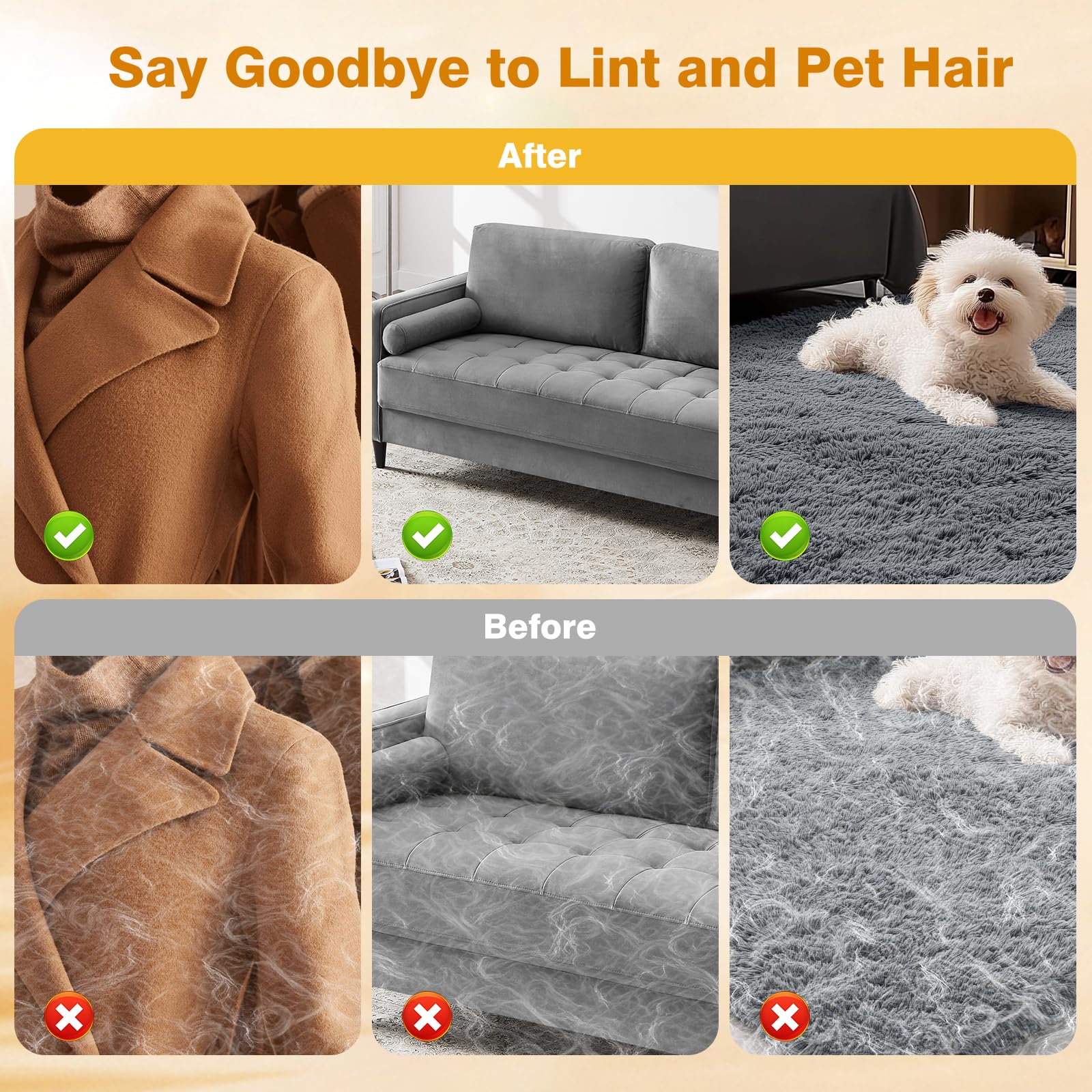 XSDLSSLY gloves cleaning clothing and cushions of fur.