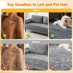 XSDLSSLY gloves cleaning clothing and cushions of fur.