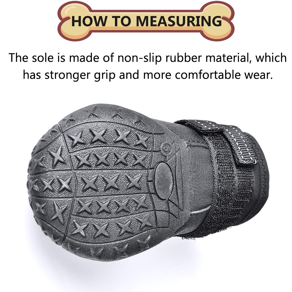 XSY&G dog boots soft breathable materials keep paws comfortable indoors and outdoors.
