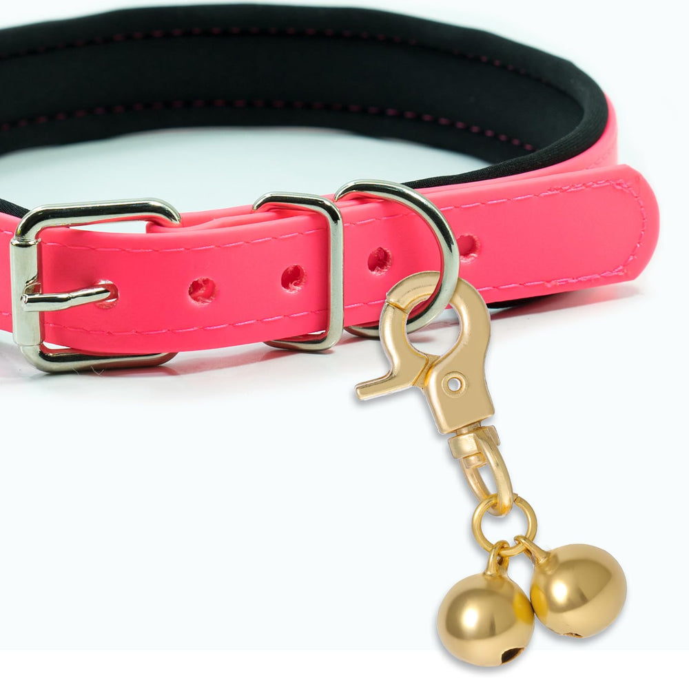 Xthrotsenk two-piece gold bells kit for versatile pet collars