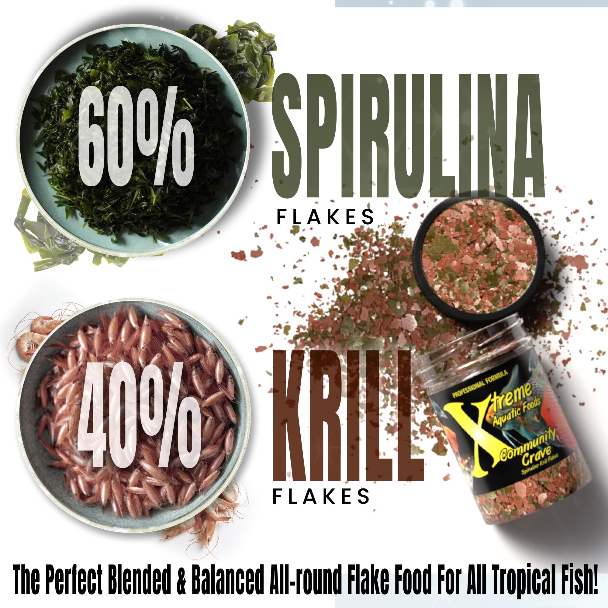 Xtreme Community Crave display with fish and immune-supporting nutrients