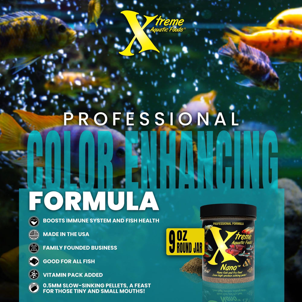 Ingredients highlight krill-based base for Xtreme Nano 0.5mm pellets