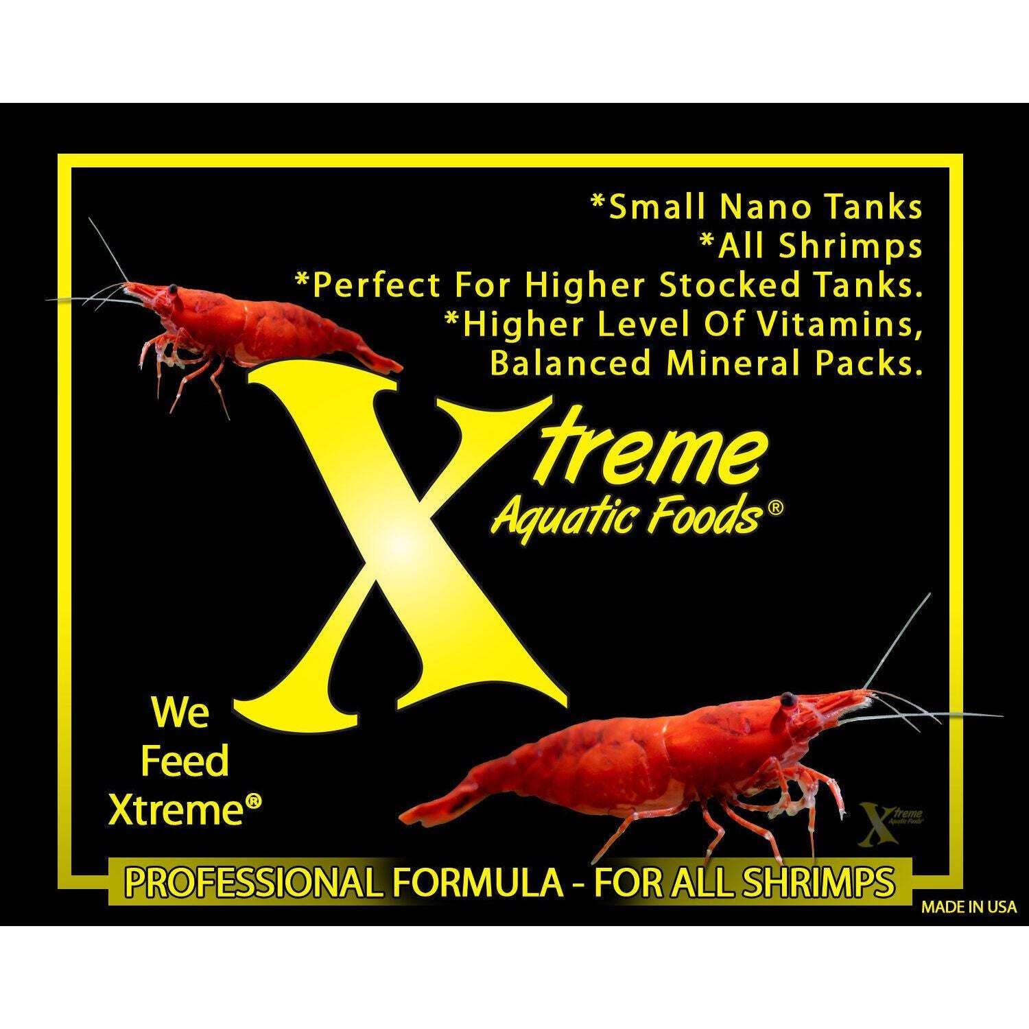 Xtreme Shrimpee nano tank use illustrates easy feeding in compact setups