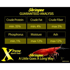 Xtreme Shrimpee USA-made label emphasizes quality proteins and minerals