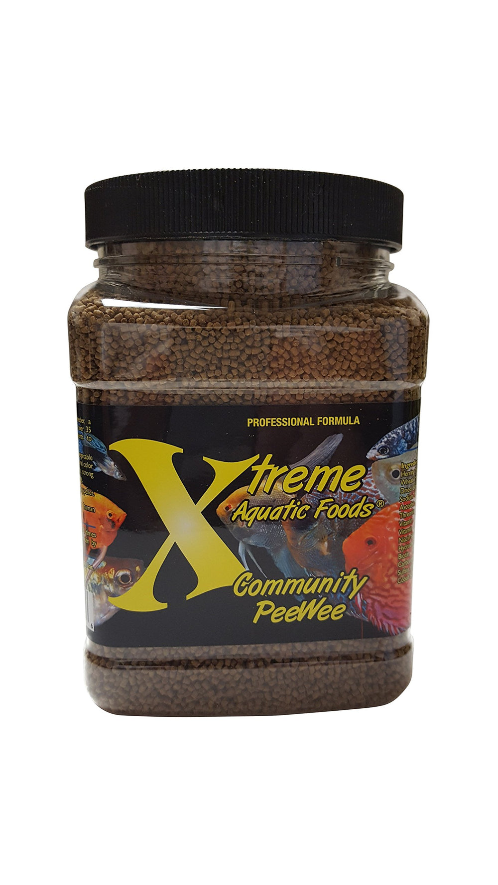 Xtreme Community PeeWee Pellets slow-sinking pellets promote color and digestion.