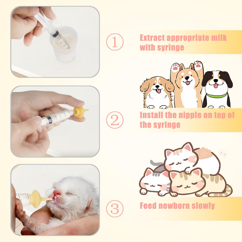 Xuanda 1ml syringe showing precise measurement for incremental feeding