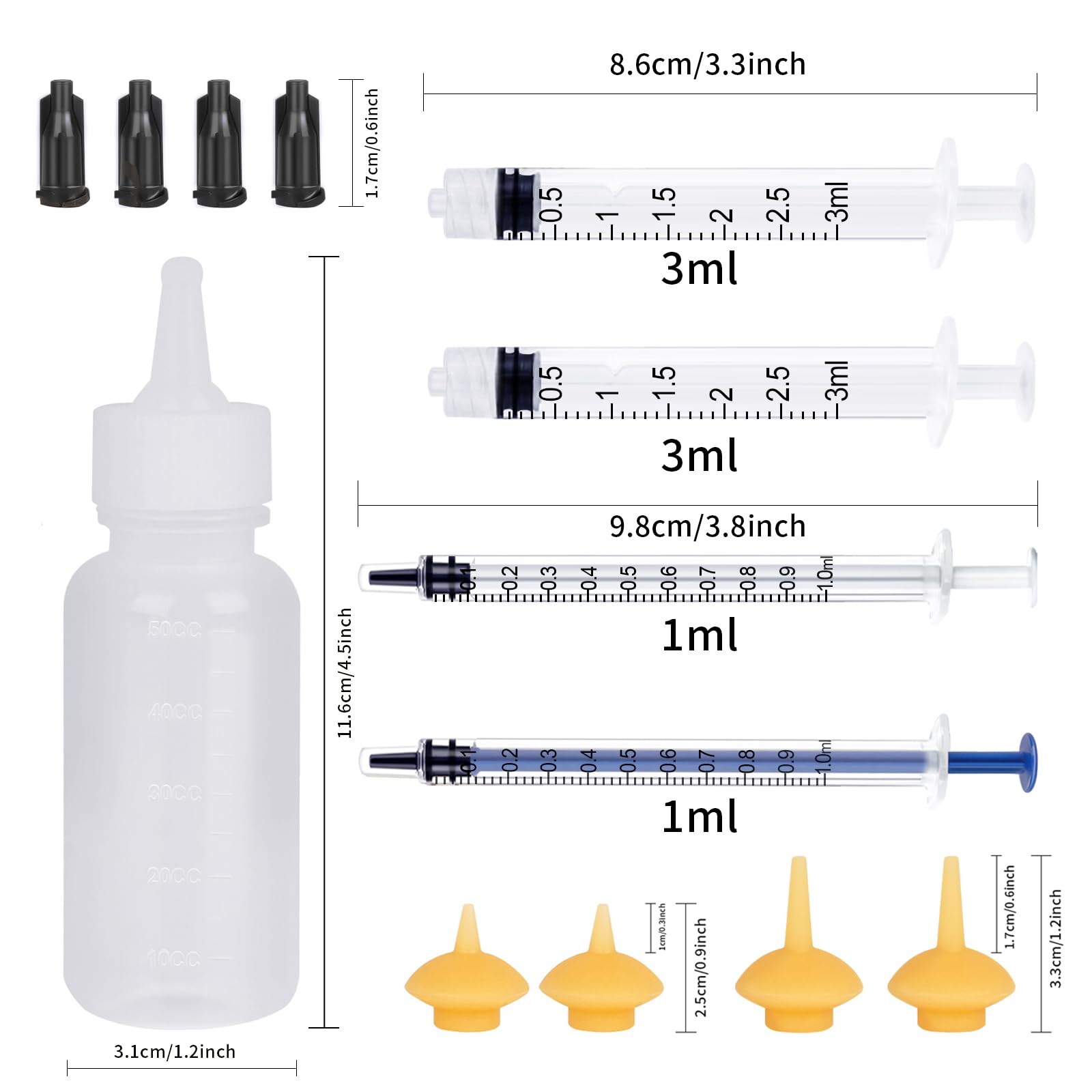 Xuanda pet feeding nipples original; soft silicone for gentle, vet-inspired fit for tiny pets.