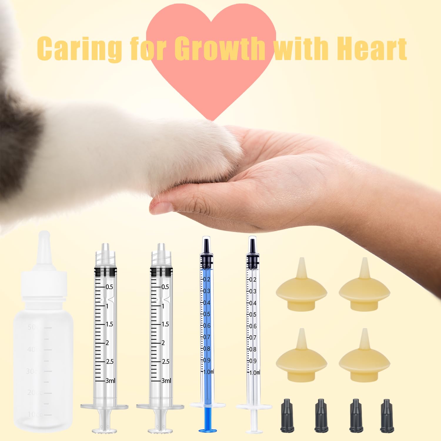 Xuanda reusable nursing kit with washable parts.