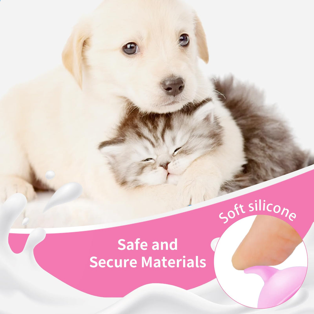 Xuandea anti-choking design bottle helps reduce swallowed air during feeding.