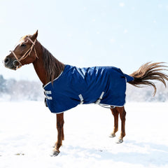 XUANNIAO 1200D horse blanket with side straps for secure, adjustable fit